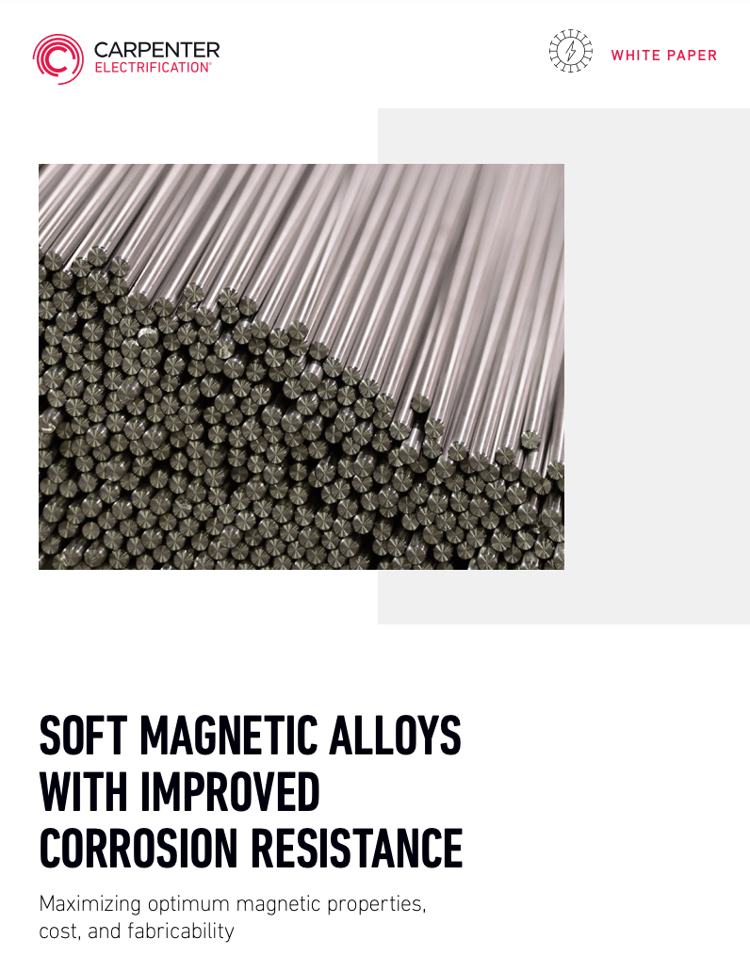 Soft Alloys with Improved Corrosion Resistance Whitepaper